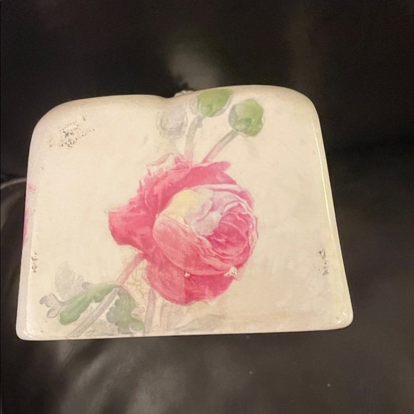 Antique ceramic Franz Anton butter/cheese keeper - Picture 6 of 16